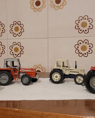 Lotto Vintage Modellini Trattori-Attrezzi Agricoli