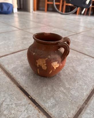 Piccola Pignata Antica in Terracotta Terragrossa