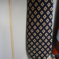 Cravatta di SETA "West end"blu/giallo