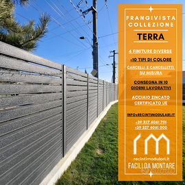 Pannelli Divisori Recinzioni Frangivento Pergole