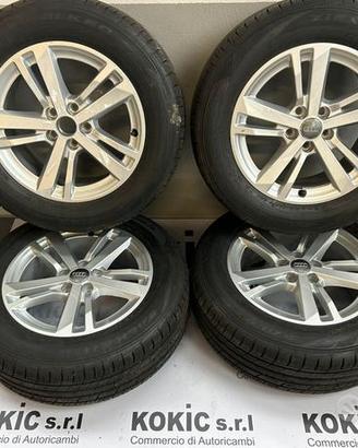 Cerchi in lega Audi Q3 da 17" completi di gomme