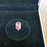 PANDORA Rosa e Foglie Charm Vetro di Murano