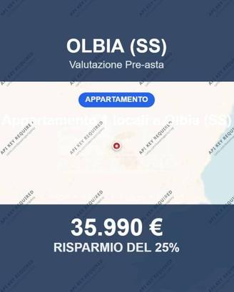 Immobile in asta di 41 m² a Olbia