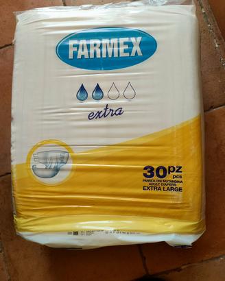 pannolini x anziani  Farmex  30 PZ  mis XL 