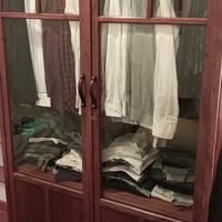 Armadio due ante / vetrina soggiorno vintage 