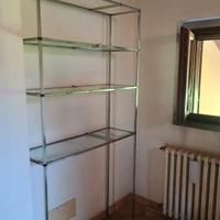 libreria in vetro anni 70