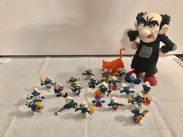 21 puffi schleich +Gargamella 3D