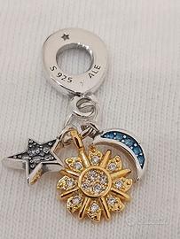 Pandora Charm Stella Sole e Luna 762676C01