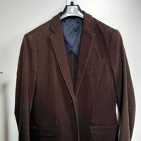 GIACCA VELLUTO Marrone brand PIOMBO-OVS tg.48