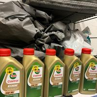 5 litri olio auto 0w30+ filtro olio+batteria nuova