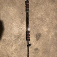 Barra entroporta trazioni regolabile palestra