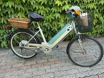 Bicicletta elettrica "vintage"