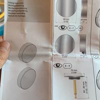 2x Scarico VOLA A23, A24 per vasche da bagno