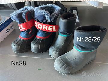 Stivali neve bambino