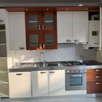 cucina componibile laccata bianca 