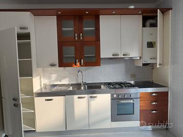 cucina componibile laccata bianca 