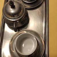 set caffè in peltro 