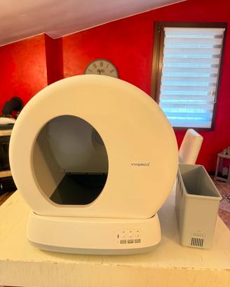 Lettiera auto pulente per gatto