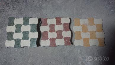 Graniglie originali vecchie di recupero. 