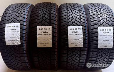 4 gomme 205 55 16 fulda a1600