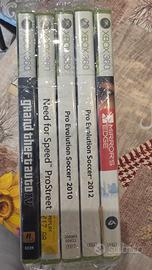 ER-STOCK-015 5 GIOCHI MICROSOFT XBOX360 