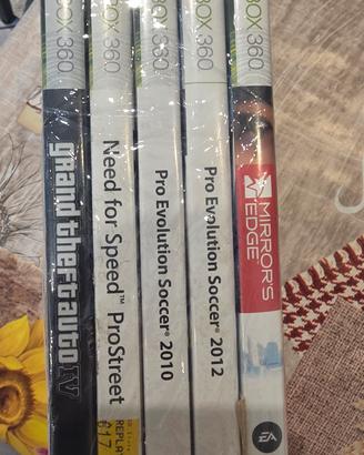 ER-STOCK-015 5 GIOCHI MICROSOFT XBOX360 