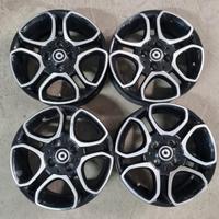 4 cerchi lega smart fortwo forfour r15 lt2195