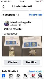 Moneta argento periziata