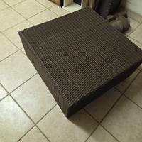 tavolino rattan