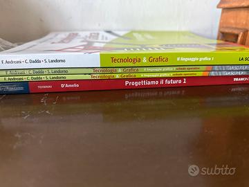 Libri scolastici come da foto