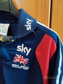 POLO ADIDAS TEAM SKY NAZIONALE GRAN BRETAGNA