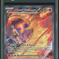Pokemon Moltres ex Team Rocket 229 AiGrading 9.5