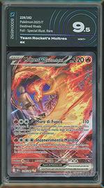 Pokemon Moltres ex Team Rocket 229 AiGrading 9.5