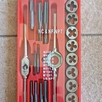 Kit per Filettatura da 20 pezzi - Maschi e Filiere