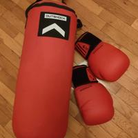 Kit boxe sacco e guantoni bambino