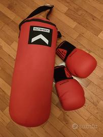 Kit boxe sacco e guantoni bambino