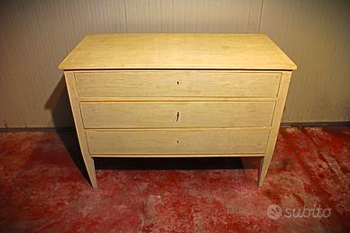 Comò Artigianale in Legno Massello stile classico