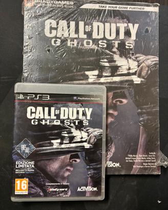 Call of Duty Ghosts Ps3 + guida strategica sealed