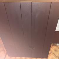 Mobile bar porta bicchieri legno