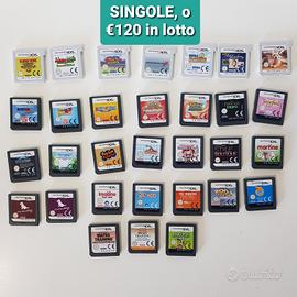 Lotto +30 giochi Nintendo DS & 3DS (Pokemon, Mario