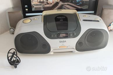 Radio lettore CD portatile SABA mod. RCD 200 3d Bo