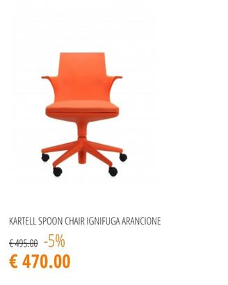 Sedia Design Kartell – Colore Arancione