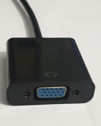 Adattatore micro hdmi tipo d - vga femmina