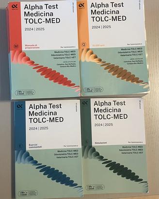 Alpha Test Medicina TOLC-MED 2024-2025