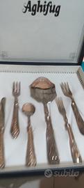SET VINTAGE DESSERT argento 800