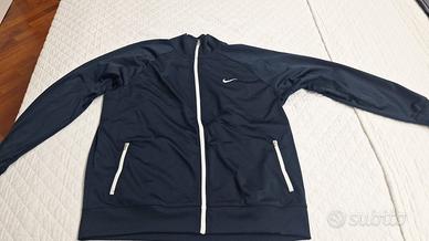 Felpa Nike con zip blu navy – Taglia XXL