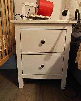 Comodini Hemnes ikea bianchi