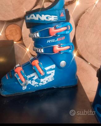 scarponi sci bambino lange