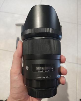 Sigma 35mm 1.4 canon