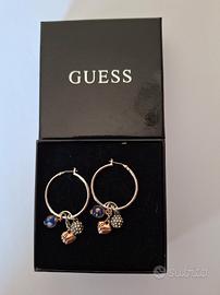 Orecchini pendenti anello Guess